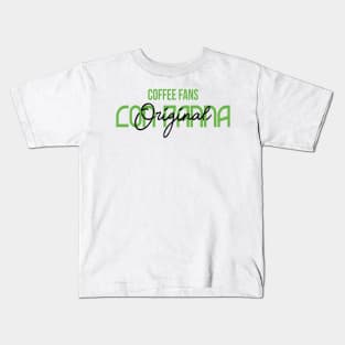 COFFEE FANS - CON PANNA COFFEE Kids T-Shirt